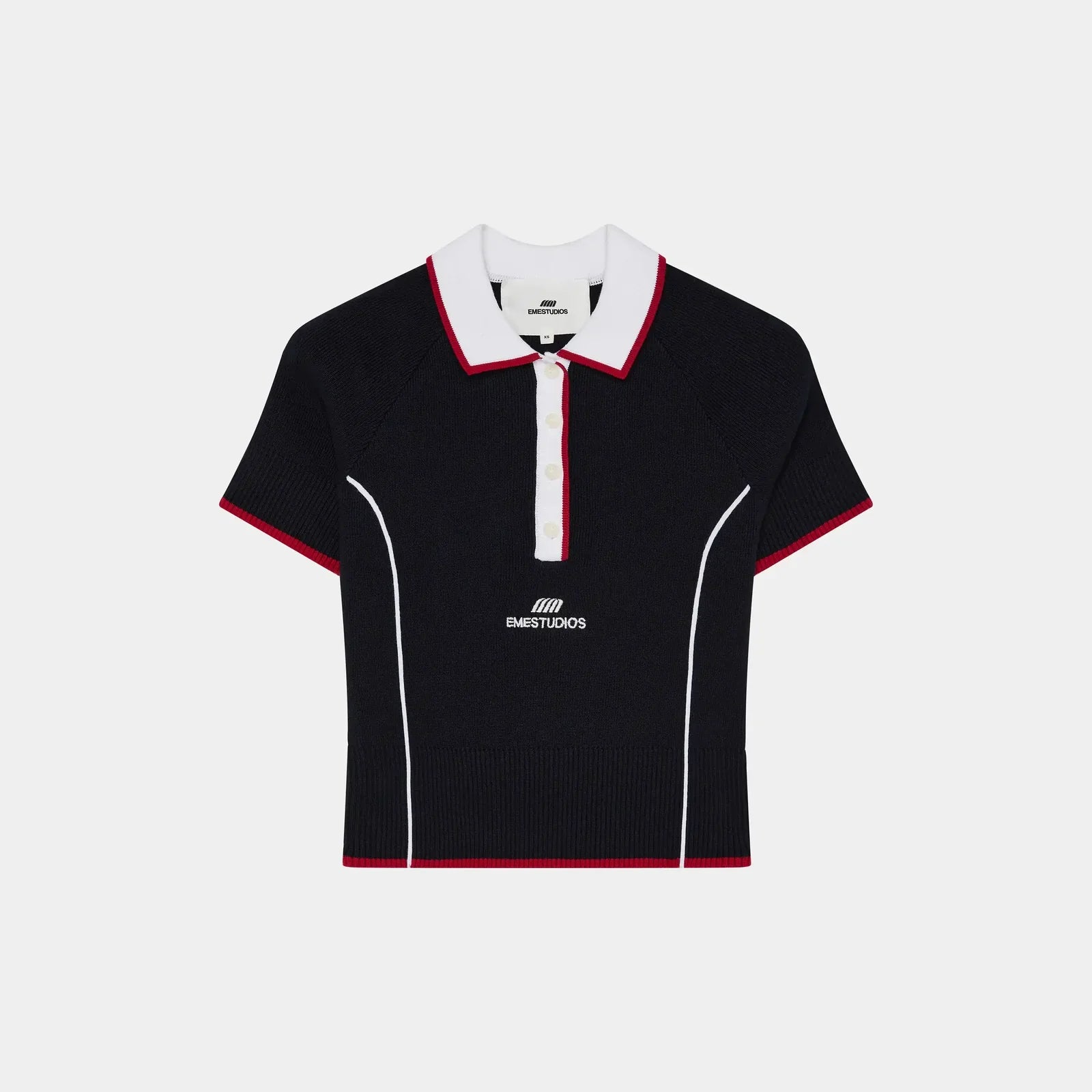 Eme Studios ´Fete Navy´ Knit Polo
