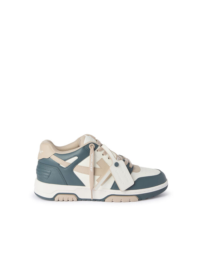 Off-White Out Of Office `Slate Green/ Beige`