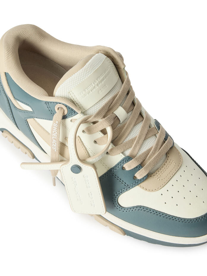 Off-White Out Of Office `Slate Green/ Beige`
