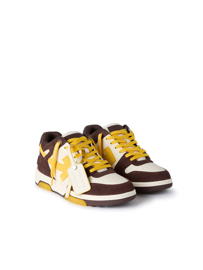 Off-White Out Of Office `Dark Brown/ Orange`