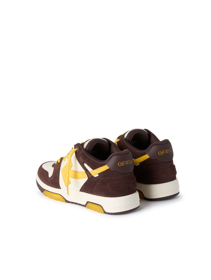 Off-White Out Of Office `Dark Brown/ Orange`