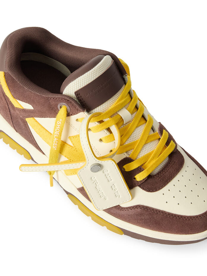 Off-White Out Of Office `Dark Brown/ Orange`