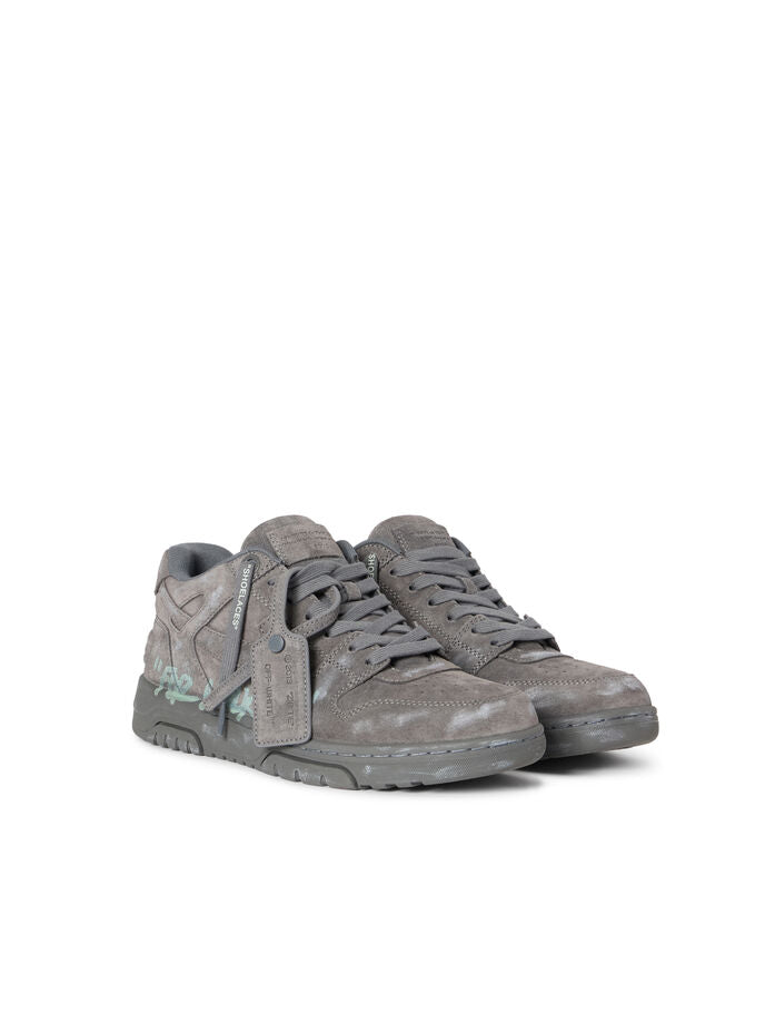 Off-White Out Of Office `DARK GREY - MISTY BLUE`