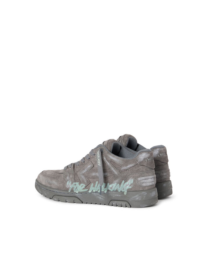 Off-White Out Of Office `DARK GREY - MISTY BLUE`