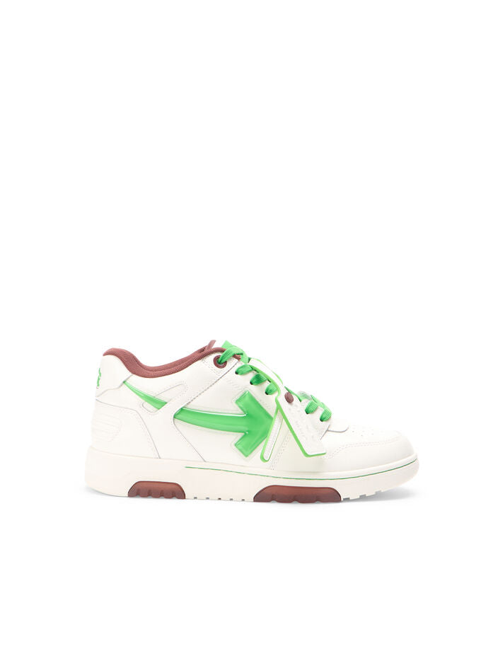 Off-White Out Of Office `WHITE - LIGHT GREEN`