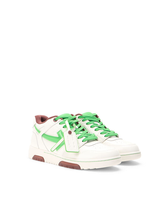 Off-White Out Of Office `WHITE - LIGHT GREEN`