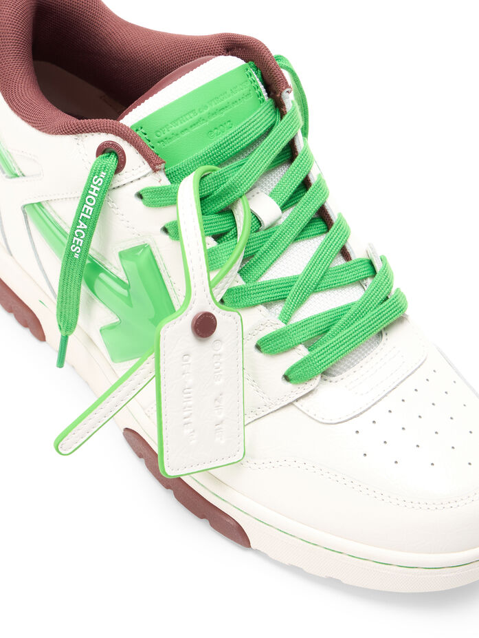 Off-White Out Of Office `WHITE - LIGHT GREEN`