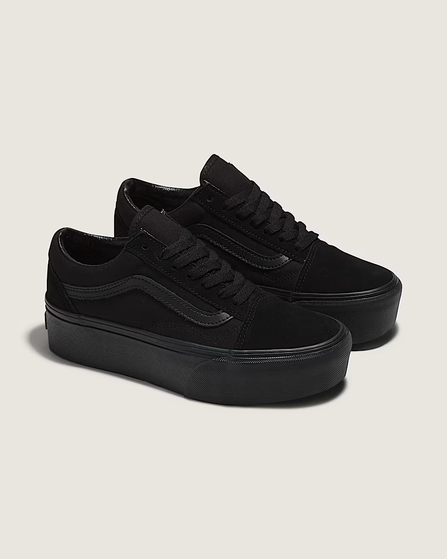 Vans Old Skool Plataform `Blackout`