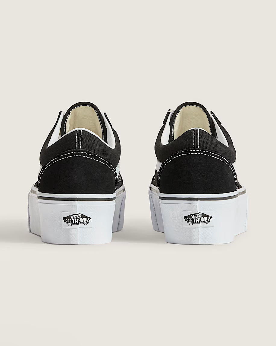 Vans Old Skool Plataform `Black / True White`