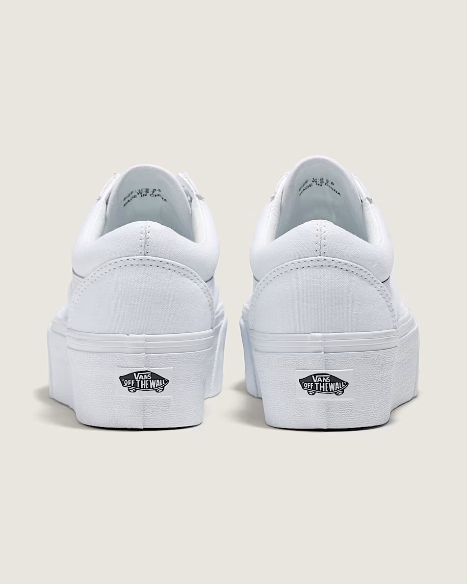 Vans Old Skool Plataform `True White`