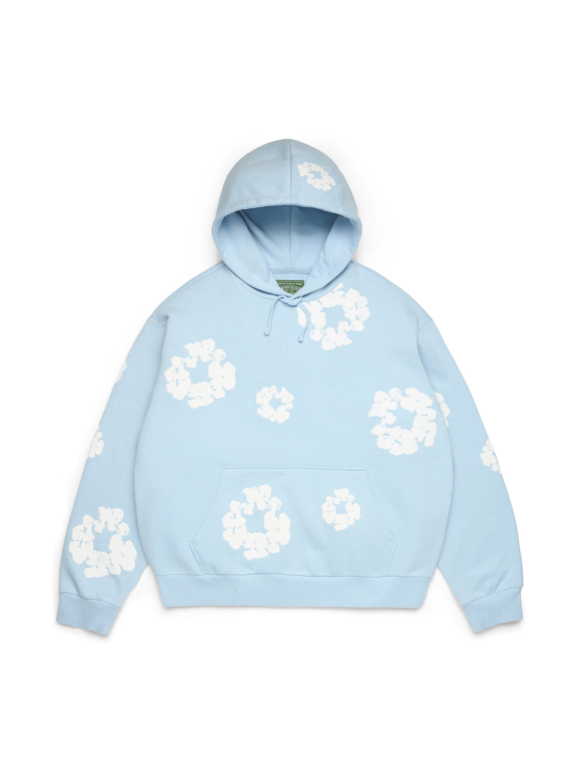 Denim Tears Cotton Wreath Hoodie `Powder Blue`