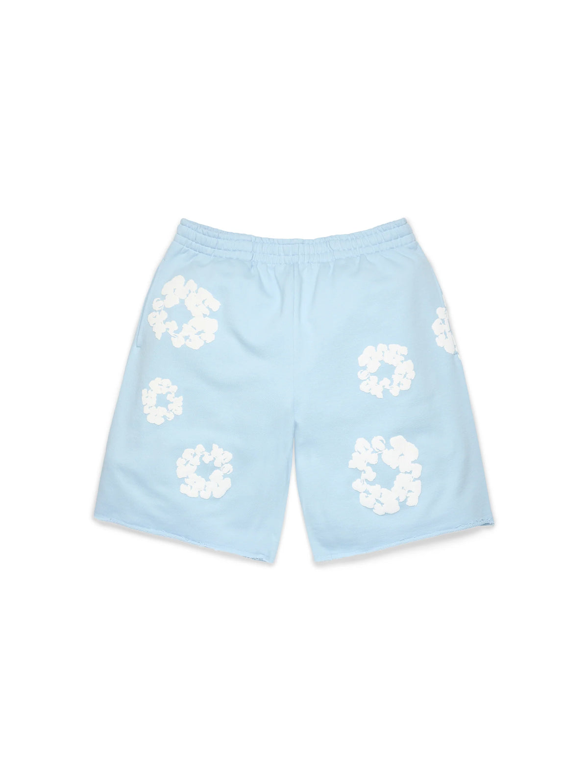 Denim Tears Cotton Wreath Sweatshorts `Powder Blue`