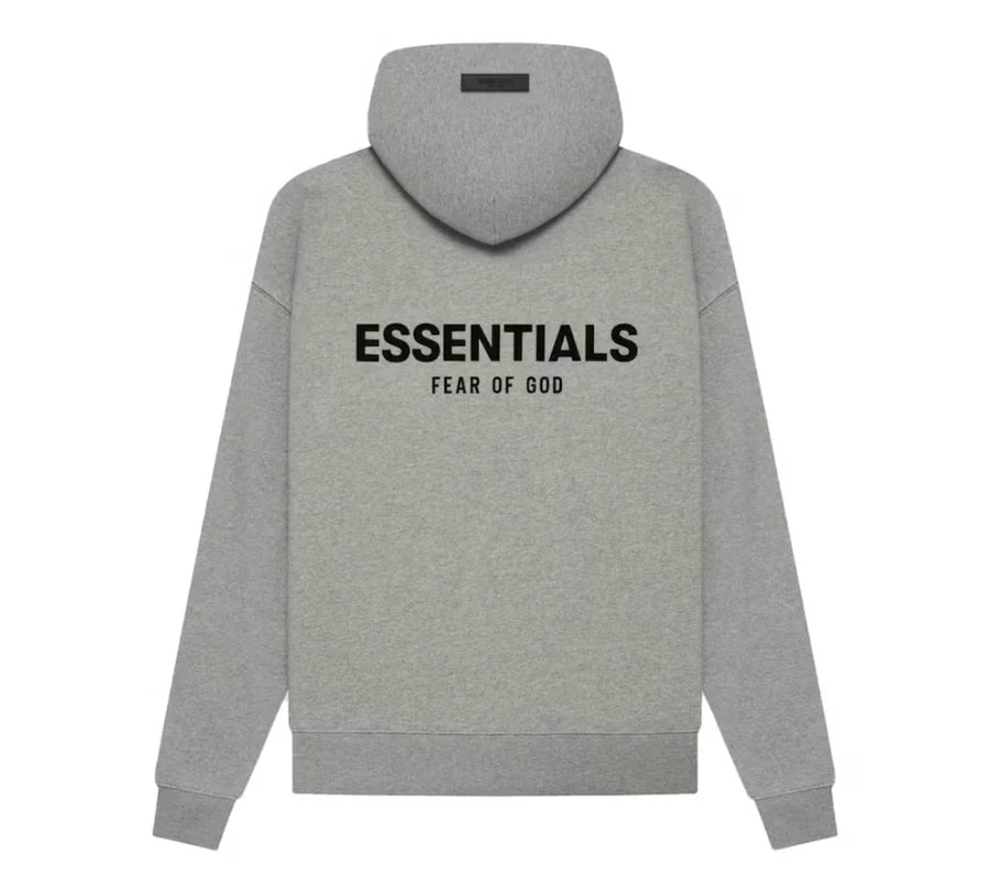 Fear of God Essentials Hoodie ss22 'Dark Oatmeal`