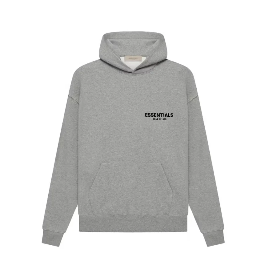 Fear of God Essentials Hoodie ss22 'Dark Oatmeal`