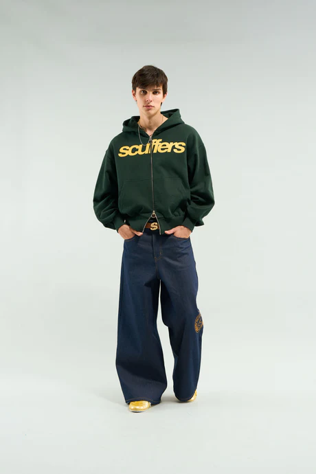 Scuffers Essential ´Green´Zipper