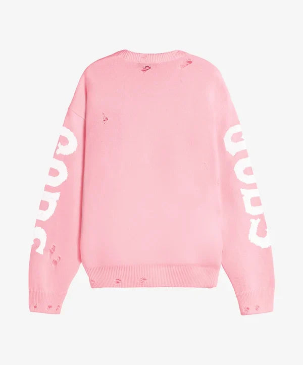Fake Gods ´Side Knitted Sweater Rose´