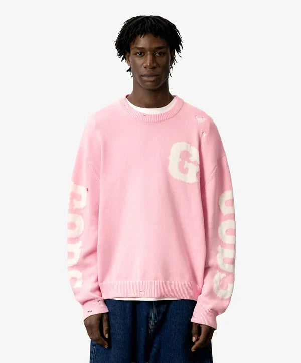 Fake Gods ´Side Knitted Sweater Rose´