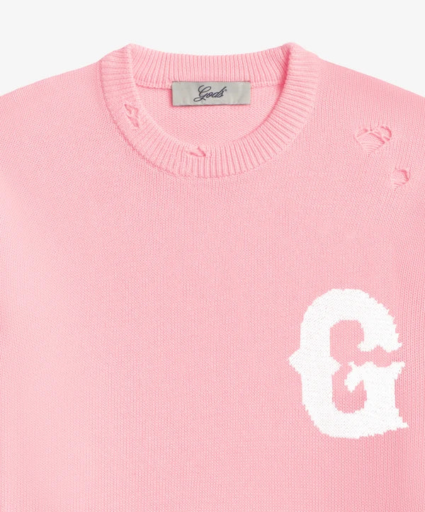 Fake Gods ´Side Knitted Sweater Rose´