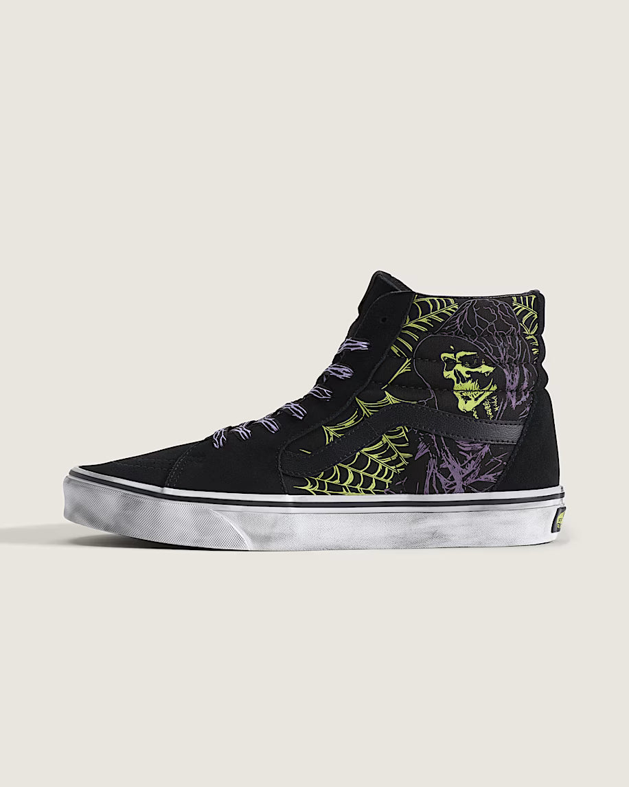 Vans Sk8-Hi `Glow-in-the-Dark Black / Green Foam`