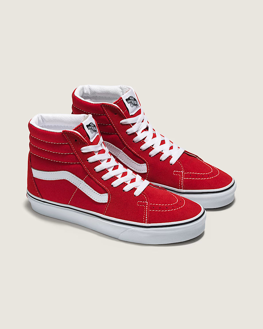 Vans Sk8-Hi `Racing Red / True White`