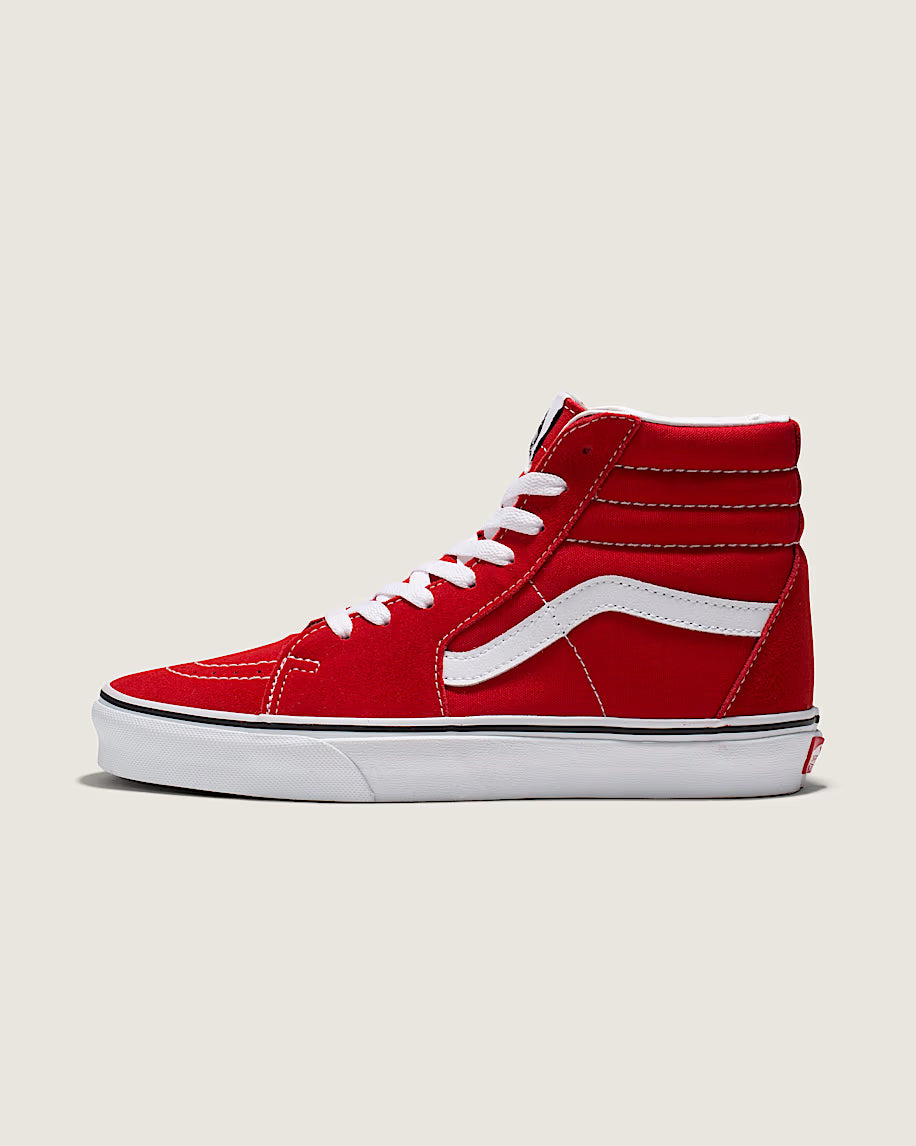 Vans Sk8-Hi `Racing Red / True White`