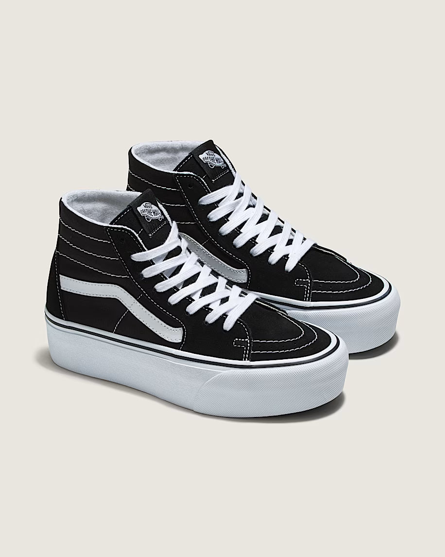 Vans Sk8-Hi Tapered Platform `Black / True White`