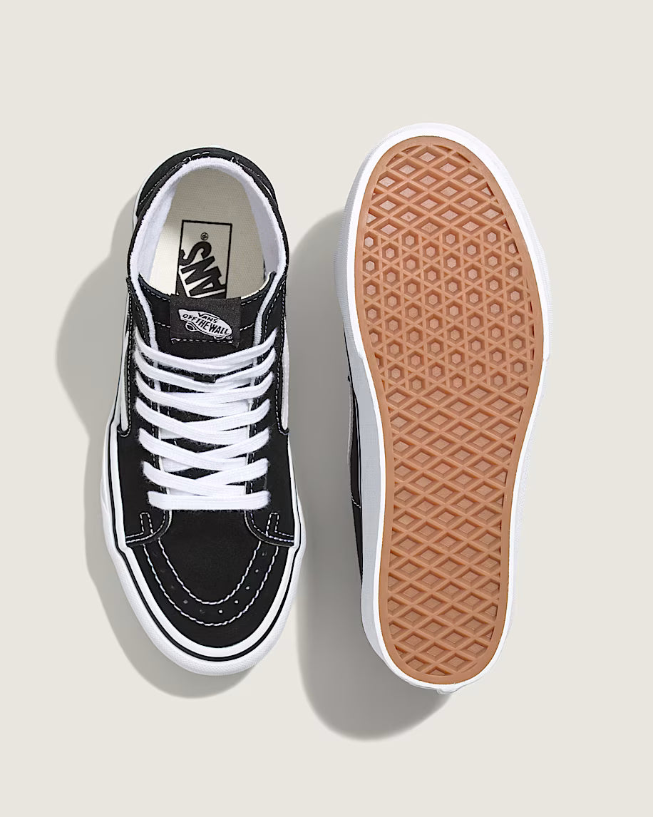 Vans Sk8-Hi Tapered Platform `Black / True White`