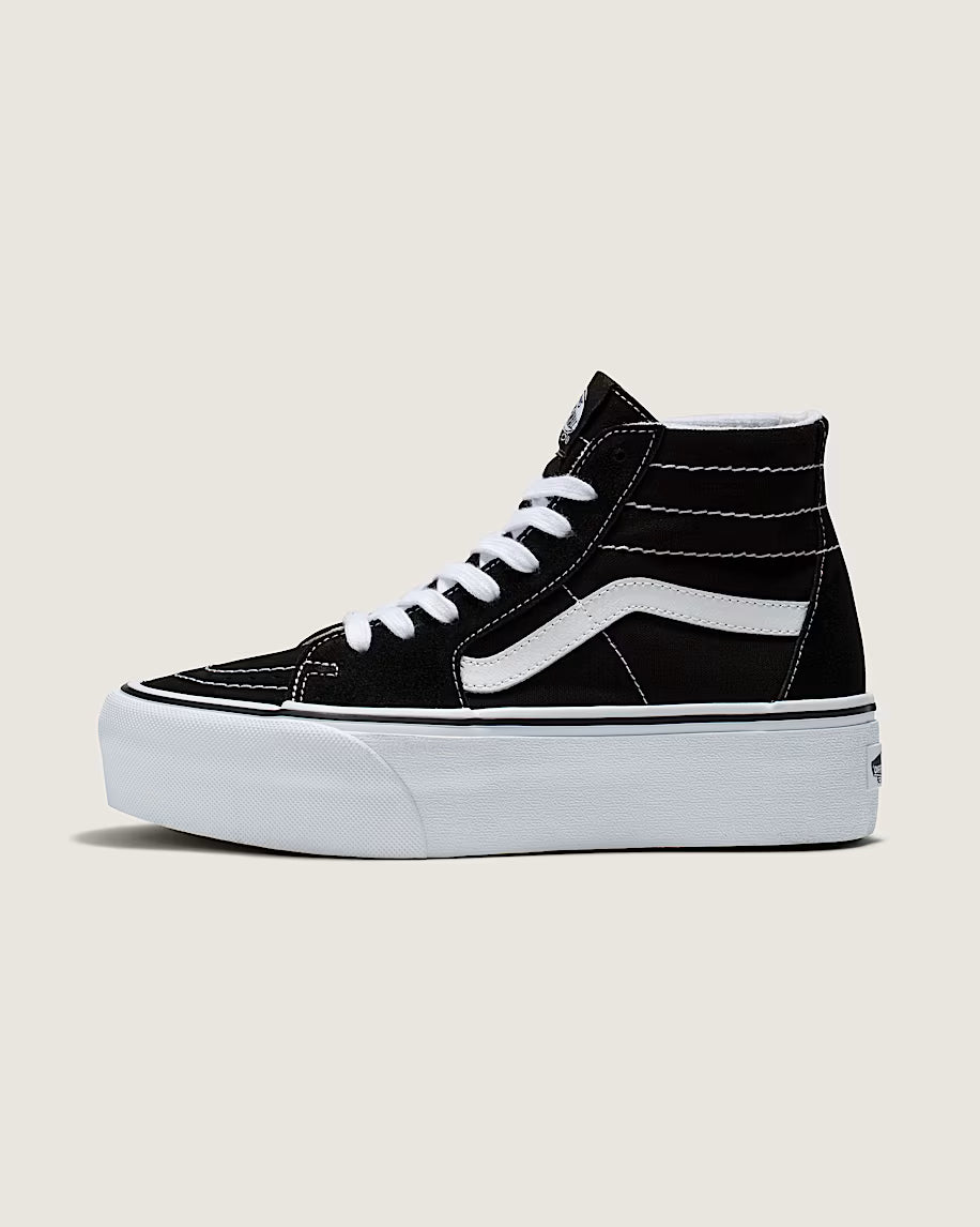 Vans Sk8-Hi Tapered Platform `Black / True White`