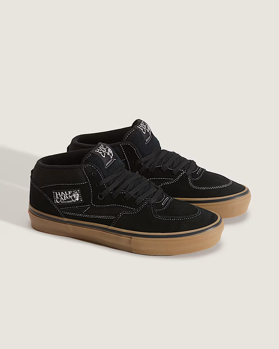Skate Half Cab `Gum Black / White`