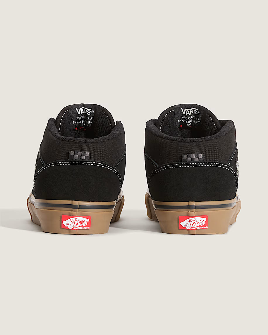 Skate Half Cab `Gum Black / White`