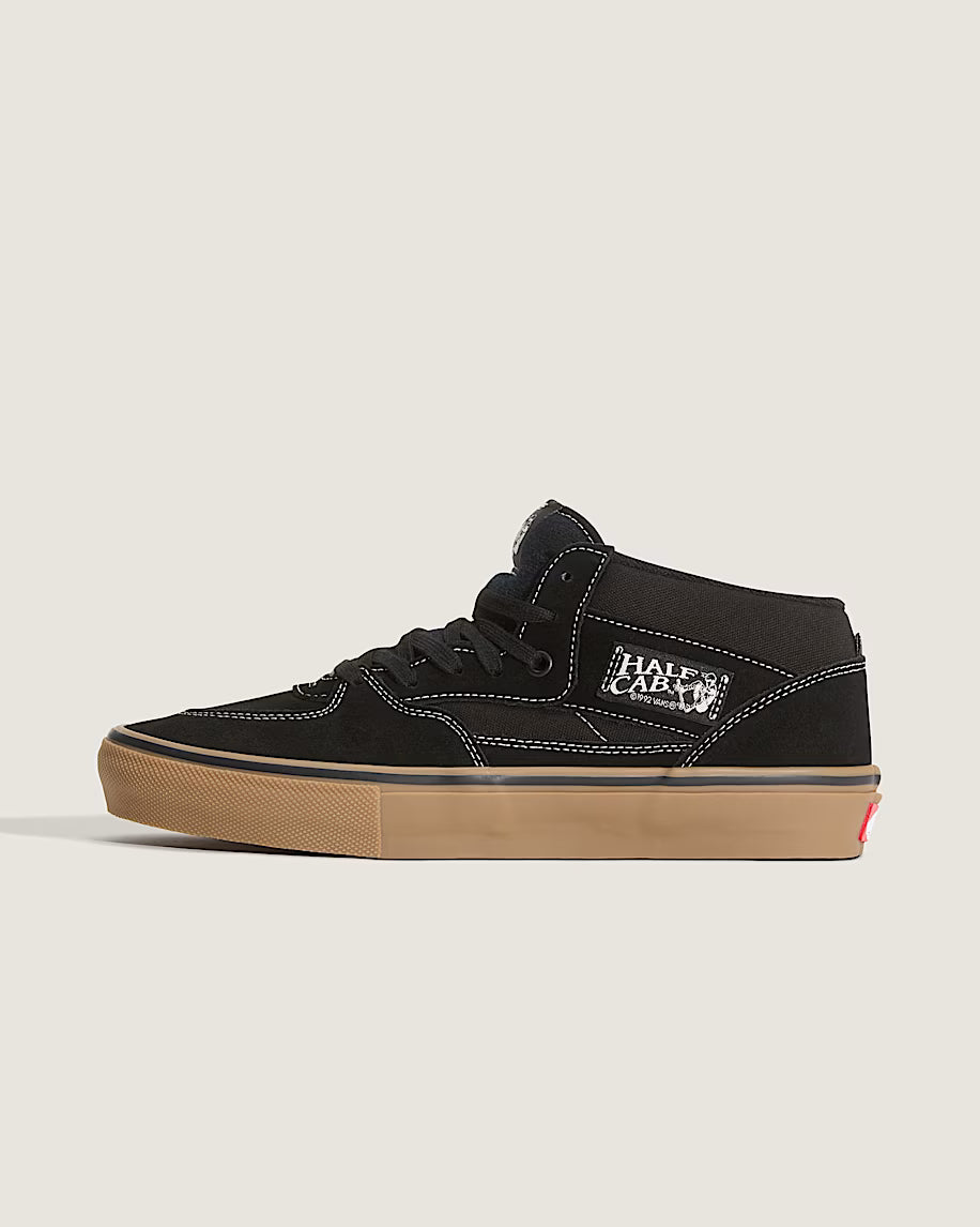 Skate Half Cab `Gum Black / White`