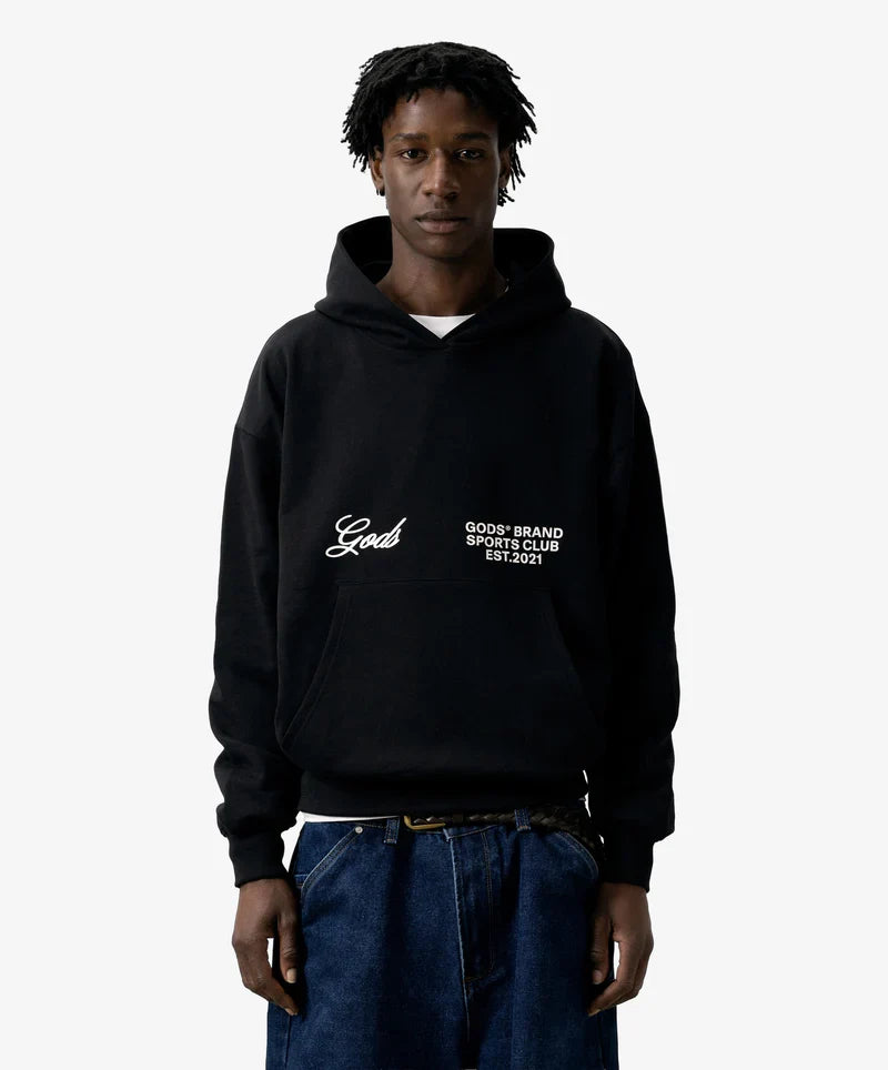 Fake Gods ´Sports Club Hoodie Black´
