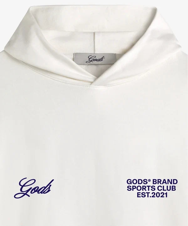 Fake Gods ´Sports Club Hoodie Cream´