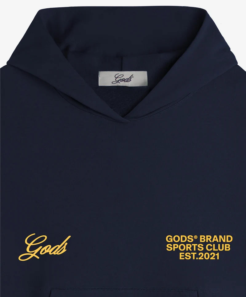 Fake Gods ´Sports Club Hoodie Navy´