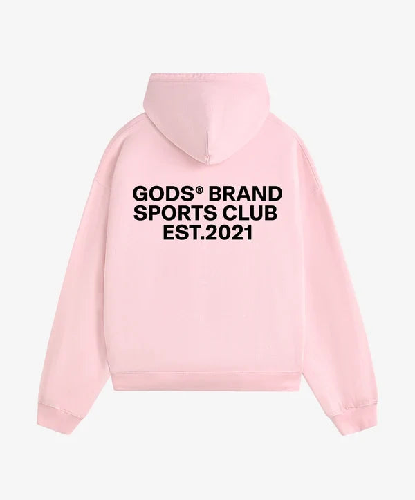 Fake Gods ´Sports Club Hoodie Rose´