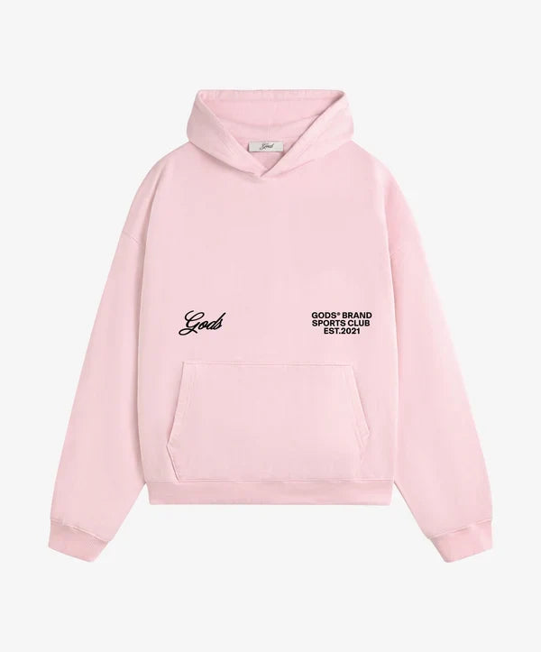 Fake Gods ´Sports Club Hoodie Rose´