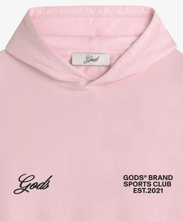 Fake Gods ´Sports Club Hoodie Rose´