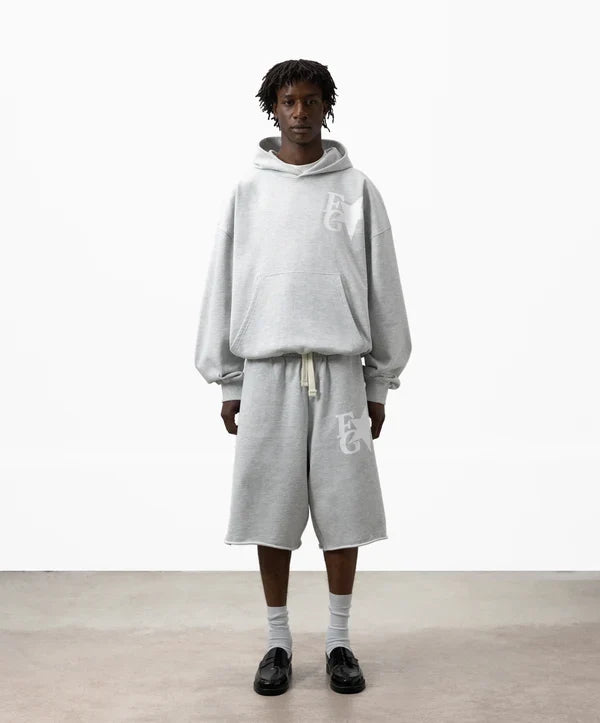 Fake Gods ´Star Hoodie Light Grey´