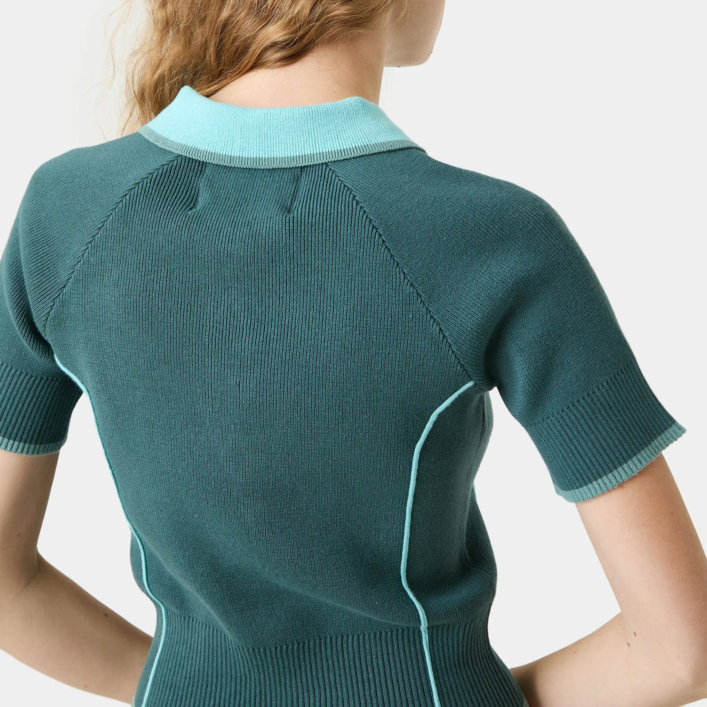 Eme Studios ´Fete Aqua´ Knit Polo