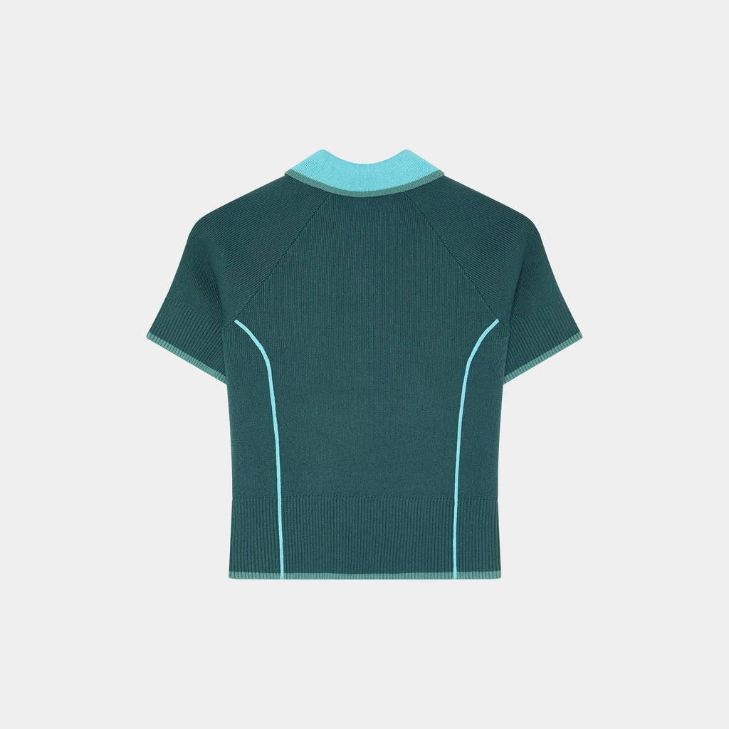 Eme Studios ´Fete Aqua´ Knit Polo
