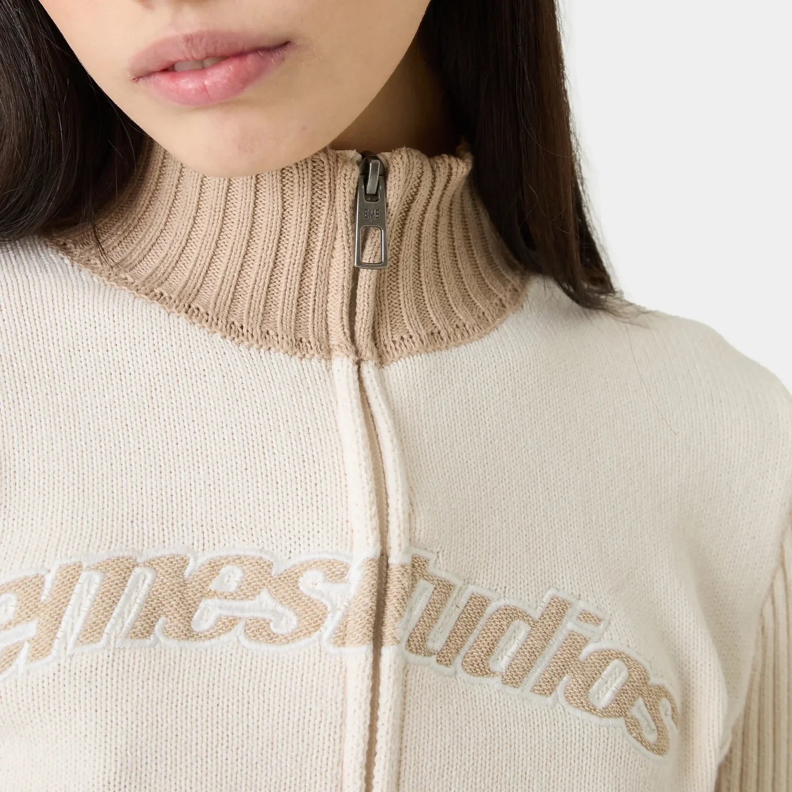 Eme Studios ´Betty Off Sand´ Zipper Knit