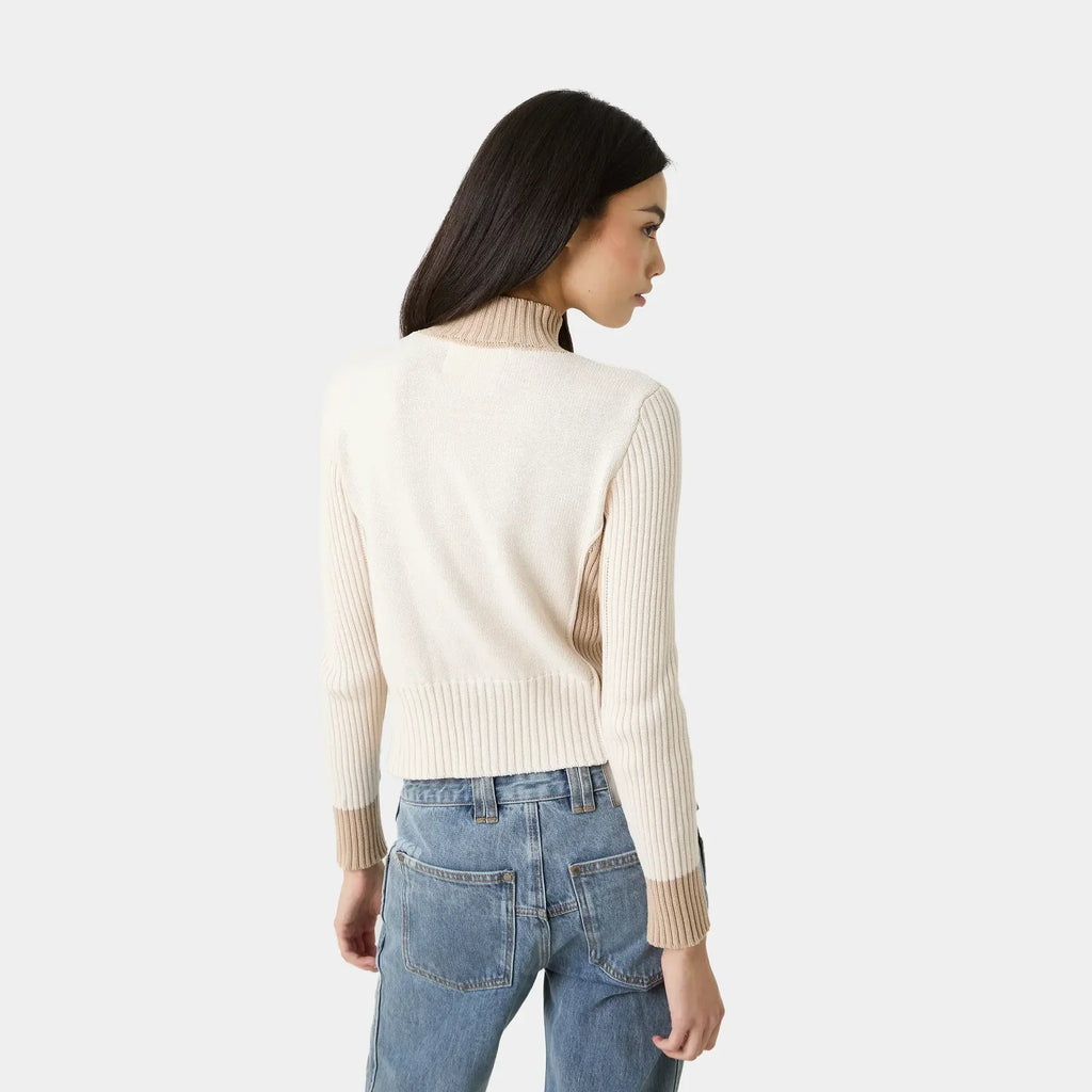 Eme Studios ´Betty Off Sand´ Zipper Knit