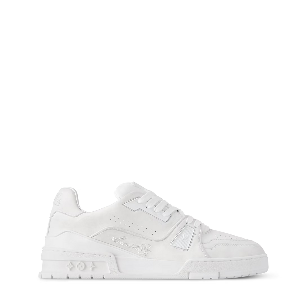 Louis Vuitton Trainer `Distressed White`