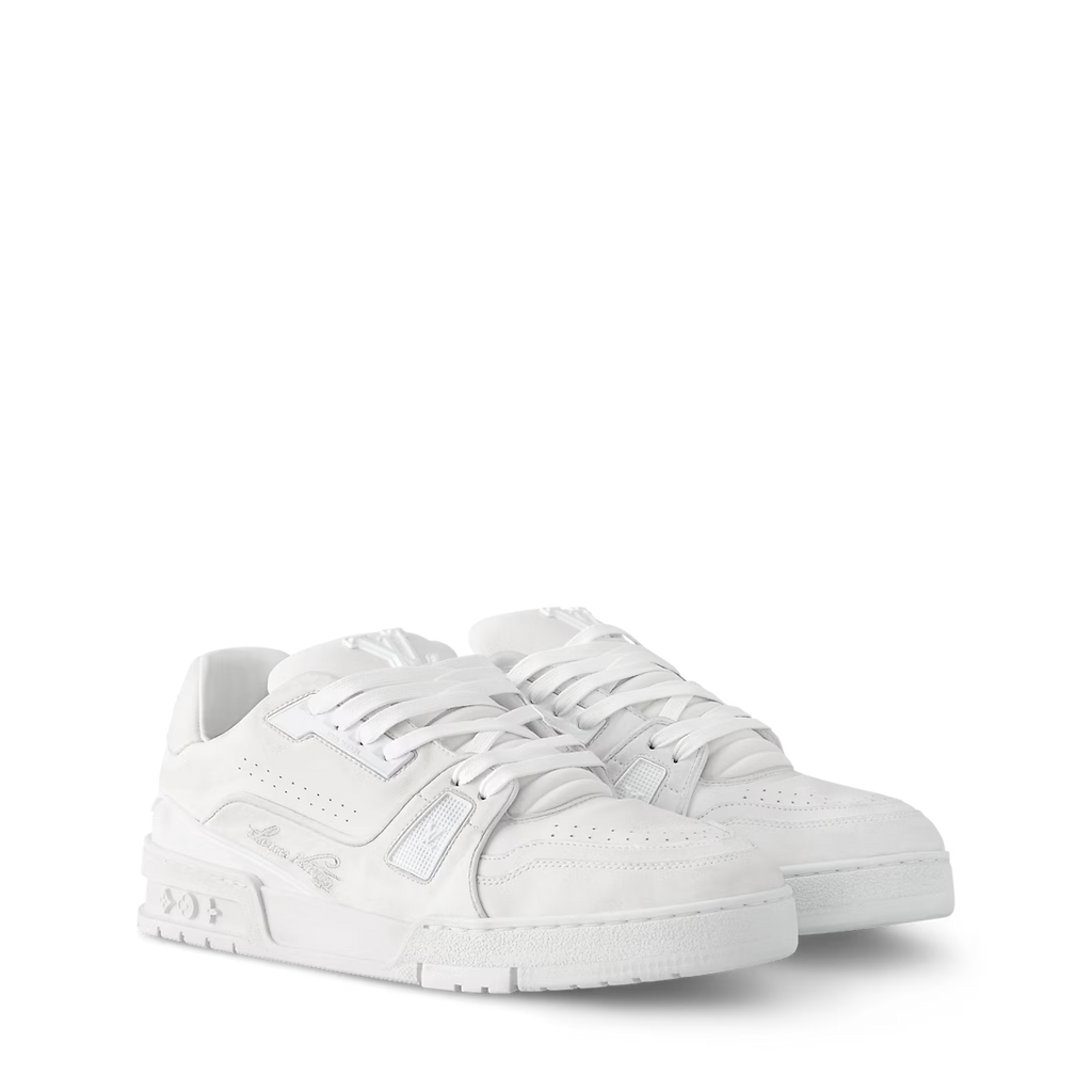 Louis Vuitton Trainer `Distressed White`