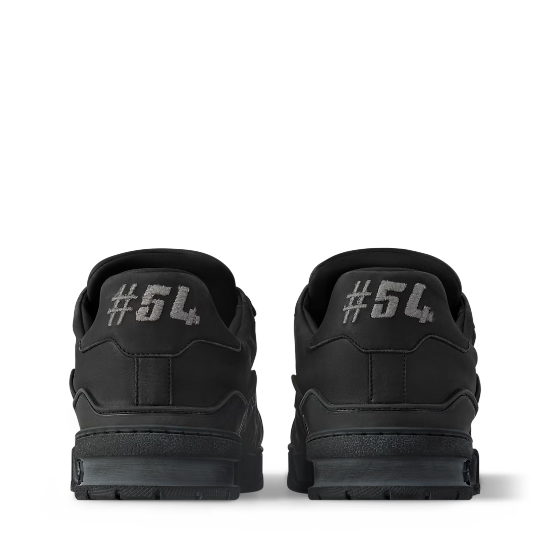 Louis Vuitton Trainer `Distressed Black`