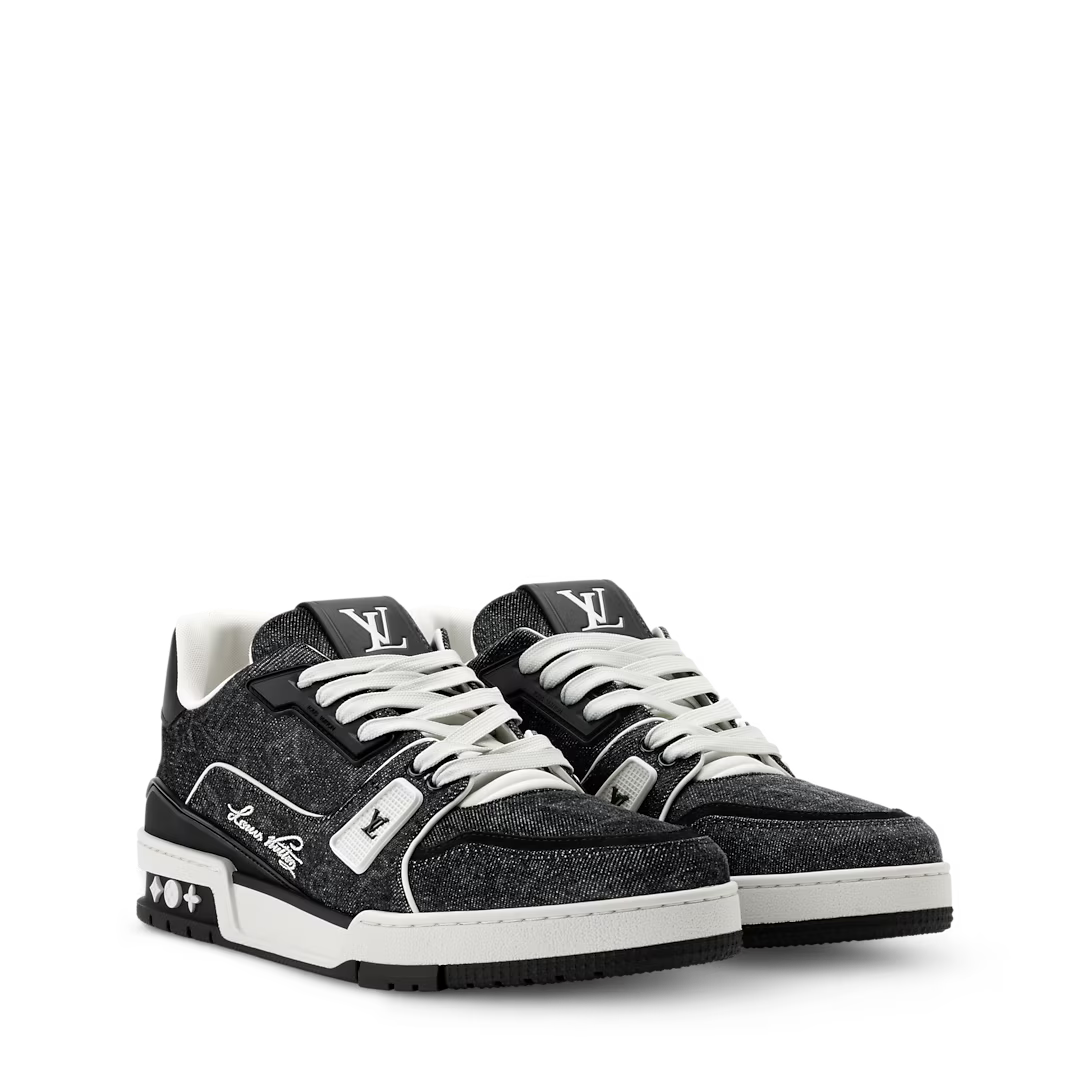 Louis Vuitton Trainer `Black`