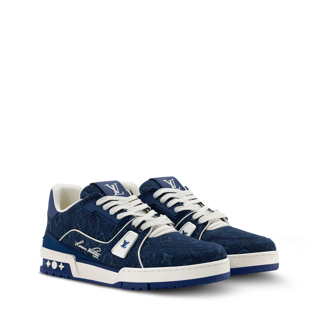 Louis Vuitton Trainer `Blue`