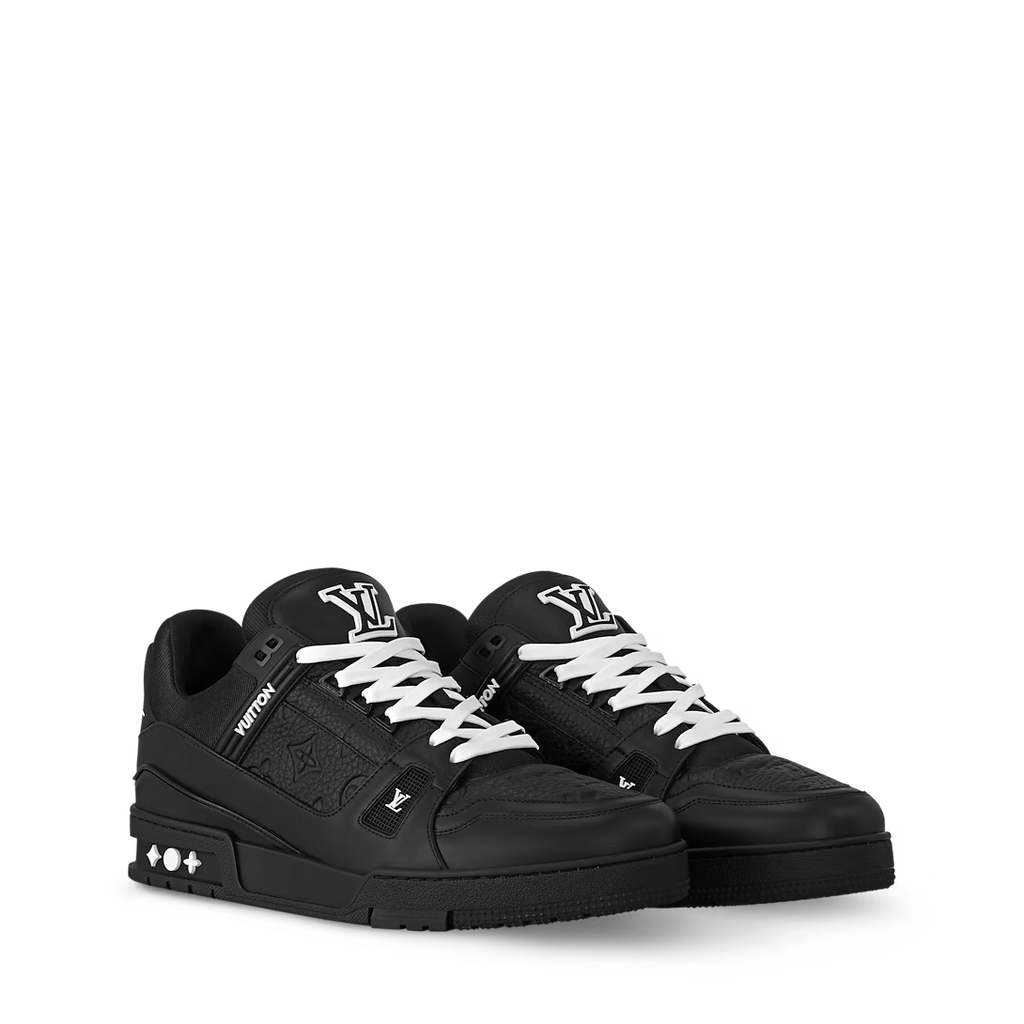 Louis Vuitton Trainer `Black White`