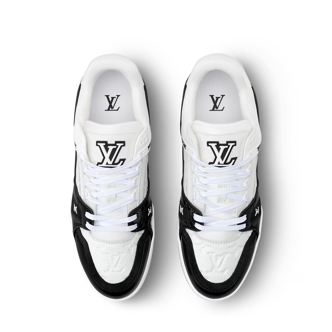 Louis Vuitton Trainer `Black White`