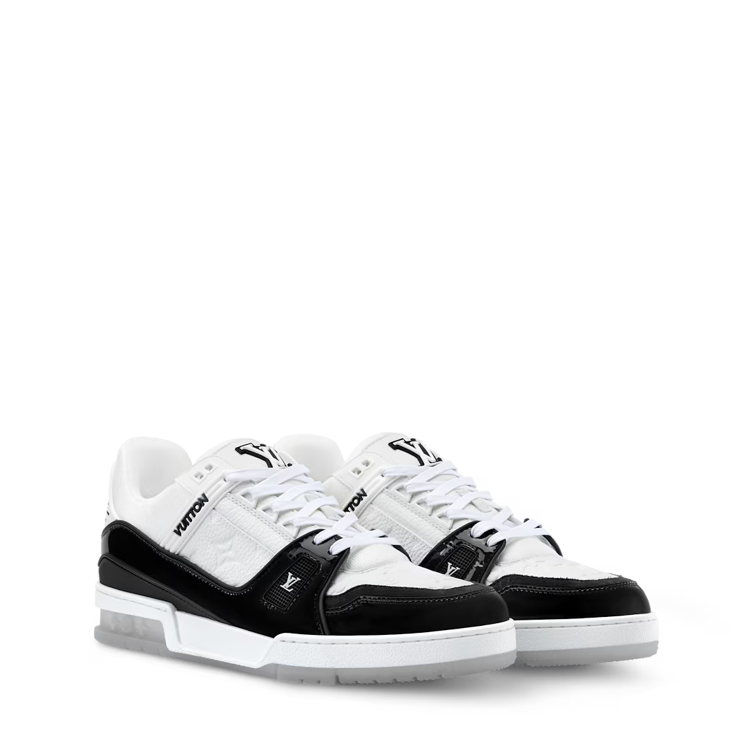 Louis Vuitton Trainer `Black White`